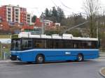 (149'010) - VBL Luzern - Nr. 280 - NAW/R&J-Hess Trolleybus am 16. Februar 2014 in Luzern, Bttenhalde