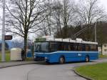 VBL Luzern/406640/149018---vbl-luzern---nr (149'018) - VBL Luzern - Nr. 280 - NAW/R&J-Hess Trolleybus am 16. Februar 2014 in Luzern, Hirtenhof