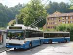 VBL Luzern/416529/154027---vbl-luzern---nr (154'027) - VBL Luzern - Nr. 273 - NAW/R&J-Hess Trolleybus am 19. August 2014 in Luzern, Maihof