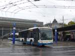 (156'025) - VBL Luzern - Nr. 618/LU 57'557 - Mercedes (ex Steiner, Messen) am 25. Oktober 2014 beim Bahnhof Luzern