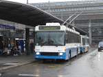 (156'058) - VBL Luzern - Nr. 260 - NAW/R&J-Hess Trolleybus am 25. Oktober 2014 beim Bahnhof Luzern