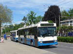 (171'279) - VBL Luzern - Nr. 261 - NAW/R&J-Hess Trolleybus am 22. Mai 2016 in Luzern, Verkehrshaus