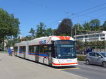 (173'719) - VBL Luzern - Nr. 402 - Hess/Hess Doppelgelenktrolleybus am 8. August 2016 in Luzern, Verkehrshaus