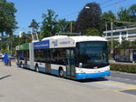 (173'733) - VBL Luzern - Nr. 211 - Hess/Hess Gelenktrolleybus am 8. August 2016 in Luzern, Verkehrshaus