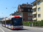 VBL Luzern/516435/173791---vbl-luzern---nr (173'791) - VBL Luzern - Nr. 401 - Hess/Hess Doppelgelenktrolleybus am 8. August 2016 in Luzern, Maihof