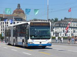 (173'813) - VBL Luzern - Nr. 158/BE 15'092 - Mercedes am 8. August 2016 in Luzern, Bahnhofbrcke
