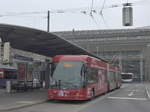 (177'457) - VBL Luzern - Nr. 240 - Hess/Hess Doppelgelenktrolleybus am 30. Dezember 2016 beim Bahnhof Luzern