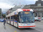 VBL Luzern/580883/185120---vbl-luzern---nr (185'120) - VBL Luzern - Nr. 241 - Hess/Hess Doppelgelenktrolleybus am 18. September 2017 in Luzern, Bahnhofbrcke