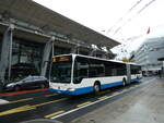 (229'697) - VBL Luzern - Nr. 159/LU 15'004 - Mercedes am 22. Oktober 2021 beim Bahnhof Luzern