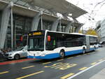 VBL Luzern/757625/229708---vbl-luzern---nr (229'708) - VBL Luzern - Nr. 193/LU 15'651 - Mercedes am 22. Oktober 2021 beim Bahnhof Luzern