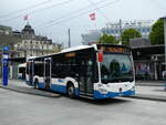 (235'208) - VBL Luzern - Nr. 91/LU 202'615 - Mercedes am 4. Mai 2022 beim Bahnhof Luzern