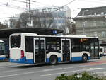 (245'378) - VBL Luzern - Nr. 621/LU 15'014 - Mercedes am 25. Januar 2023 beim Bahnhof Luzern