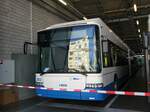 VBL Luzern/863111/266731---vbl-luzern---nr (266'731) - VBL Luzern - Nr. 202 - Hess/Hess Gelenktrolleybus am 7. September 2024 in Luzern, Depot