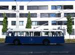 VBL Luzern/863163/266749---vbl-luzern-vbl-historic-- (266'749) - VBL Luzern (vbl-historic) - Nr. 25 - FBW/FFA Trolleybus am 7. September 2024 in Luzern, Depot