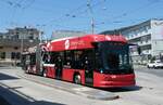 (289'749) - VBL Luzern - Nr. 230 - Hess/Hess Gelenktrolleybus am 21. Juli 2026 in Kriens, Busschleife