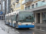 VMCV Clarens/494008/170157---vmcv-clarens---nr (170'157) - VMCV Clarens - Nr. 18 - Van Hool Gelenktrolleybus am 18. April 2016 in Montreux, Escaliers de la Gare