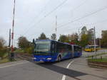 (221'960) - VZO Grningen - Nr. 113/ZH 745'113 - Mercedes am 18. Oktober 2020 beim Bahnhof Bretswil