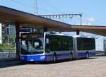 VZO Gruningen/859845/265655---vzo-grueningen---nr (265'655) - VZO Grningen - Nr. 107/ZH 745'107 - Mercedes am 15. August 2024 beim Bahnhof Wetzikon