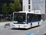 (265'502) - Welti-Furrer, Bassersdorf - Nr. 45/ZH 954'082 - Mercedes am 8. August 2024 beim Bahnhof Visp