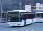 (268'885) - Welti-Furrer, Bassersdorf - Nr. 41/ZH 956'524 - Mercedes am 1. November 2024 beim Bahnhof Meiringen