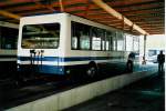 (040'036) - ZVB Zug - Nr. 102/ZG 82'542 - Lanz+Marti/Hess Personenanhnger am 8. April 2000 in Zug, Garage