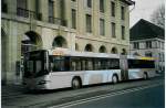 (072'736) - AAR bus+bahn, Aarau - Nr. 165/AG 430'322 - Scania/Hess am 27. November 2004 beim Bahnhof Aarau