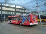(148'486) - AAR bus+bahn, Aarau - Nr. 158/AG 441'158 - Scania/Hess am 26. Dezember 2013 beim Bahnhof Aarau