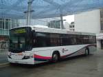 (148'495) - AAR bus+bahn, Aarau - Nr. 157/AG 441'157 - Scania/Hess am 26. Dezember 2013 beim Bahnhof Aarau