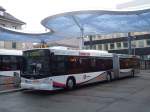 (148'499) - AAR bus+bahn, Aarau - Nr. 168/AG 374'168 - Scania/Hess am 26. Dezember 2013 beim Bahnhof Aarau