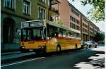 (048'216) - Steffen, Remetschwil - Nr. 19/AG 7096 - Mercedes am 17. Juli 2001 in Baden, Postautostation