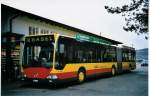 (064'330) - AAGL Liestal - Nr. 93/BL 7343 - Mercedes am 15. November 2003 beim Bahnhof Liestal