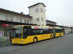 (148'102) - AAGL Liestal - Nr. 97/BL 6445 - Mercedes am 17. November 2013 beim Bahnhof Liestal