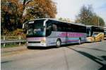 (037'532) - Aus Deutschland: Scherer, Rtenbach - FR-ZW 83 - Setra am 1. November 1999 in Basel, ZOO