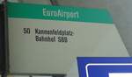 basel-euroairport/742788/147545---bvb-haltestellenschild---basel-euroairport (147'545) - BVB-Haltestellenschild - Basel, EuroAirport - am 20. Oktober 2013