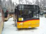 (137'519) - PostAuto Bern - BE 610'537 - Solaris am 7. Januar 2012 in Adelboden, Unter dem Birg