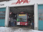 (201'133) - TPF Fribourg (Wieland 76) - Nr. 612/FR 300'241 - Mercedes am 13. Januar 2019 in Adelboden, Busstation