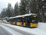 (231'891) - Steiner, Messen - SO 20'143 - Scania/Hess (ex SO 136'226) am 9. Januar 2022 in Adelboden, Unter dem Birg