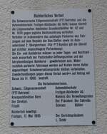 (259'463) - Richterliches Verbot - PTT und AFA - am 19. Februar 2024 in Adelboden, Busstation