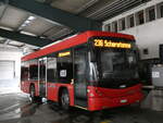 (259'466) - AFA Adelboden - Nr. 55/BE 611'055 - Scania/Hess am 19. Februar 2024 in Adelboden, Busstation