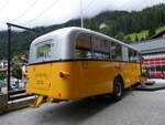 (266'195) - Peter, Luthern Bad - FBW/Gangloff (ex Reusser, Bassersdorf; ex Panel, Pverenges; ex P 24'562; ex P 1351) am 26. August 2024 in Adelboden, Hotel Beau Site 