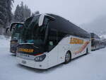 (270'967) - Schuler, Feusisberg - SZ 348 - Setra am 11. Januar 2025 in Adelboden, ASB