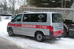 (283'969= - Feuerwehr, Adelboden - BE 736'849 - VW am 10. Januar 2026 in Adelboden, Ubnter dem Birg