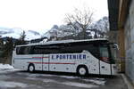 (285'012) - Portenier, Adelboden - Nr. 4 - Setra am 22. Februar 2026 in Adelboden, Garage