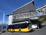 (273'780) - PostAuto Bern - BE 610'536/PID 12'125 - eMercedes am 10. April 2025 in Beatenberg, Station