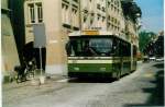 (019'109) - SVB Bern - Nr. 60 - FBW/Hess Gelenktrolleybus am 5. September 1997 in Bern, Rathaus