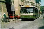 (019'124) - SVB Bern - Nr. 37 - FBW/R&J Gelenktrolleybus am 5. September 1997 in Bern, Rathaus