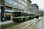 (029'317) - SVB Bern - Nr. 277/BE 339'277 - FBW/Hess-R&J am 10. Februar 1999 beim Bahnhof Bern