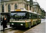 (029'437) - SVB Bern - Nr. 60 - FBW/Hess Gelenktrolleybus am 24. Februar 1999 beim Bahnhof Bern
