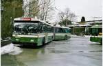 (029'734) - SVB Bern - Nr. 36 - FBW/R&J Gelenktrolleybus am 1. Mrz 1999 in Bern, Bmpliz