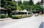 (034'105) - SVB Bern - Nr. 51 - FBW/Gangloff Gelenktrolleybus am 12. Juli 1999 in Bern, Brengraben